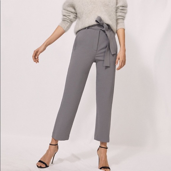 Talula Aritzia Tie Front Wide Leg Pant - Picture 7 of 7